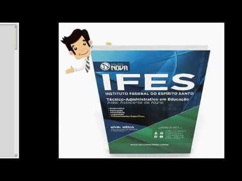 Apostila IFES 2015 - Técnico Administrativo em Educação - Assistente de Aluno