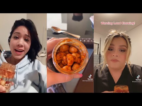 PICKLED GARLIC TIKTOK TREND COMPILATION
