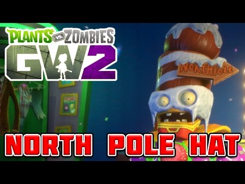 North Pole Hat! Plants vs Zombies Garden Warfare 2
