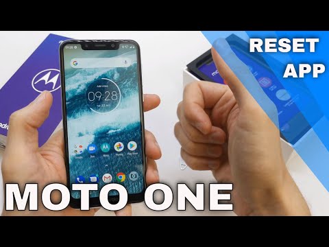 How to Reset App Preferences on MOTOROLA Moto one - Restore App Settings