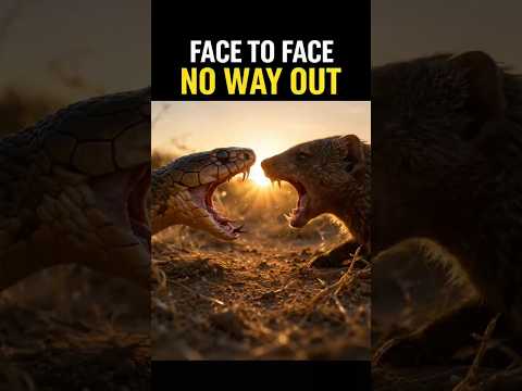 Cobra Injects Venom But Mongoose Survives #wildlife #shorts #nature
