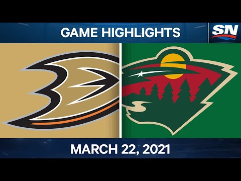 NHL Game Highlights | Ducks vs. Wild – Mar. 22, 2021