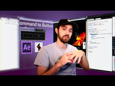 After Effects Scripting Tutorial Quicktip Save Command To Button
