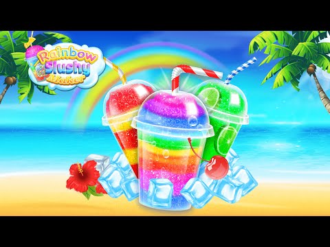 Rainbow Frozen Slushy Truck video