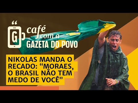 🔴 AO VIVO - Caminhada pela Liberdade termina com NIKOLAS DESAFIANDO MORAES CAFÉ COM A GAZETA DO POVO