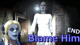 【Blame Him】END  大女と電磁波男と拳銃と終了
