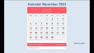 Download lagu Complete November 2023 Calendar - Enkosa.com mp3 Download lagu Complete November 2023 Calendar - Enkosa.com mp3