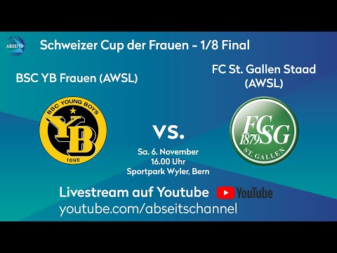 YB Frauen vs. FC St. Gallen Staad | Schweizer Cup der Frauen | 1/8-Final | 06.11.2021