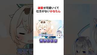 後輩が可愛いくて仕方がないかなたん【#天音かたな #ホロライブ #風真いろは #切り抜き 】