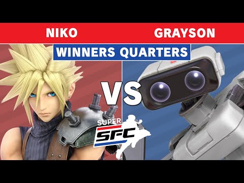 Super Smash Fight Club 2 - LSG | Niko (Cloud) Vs. FRKS | Grayson (ROB) Winners Quarters