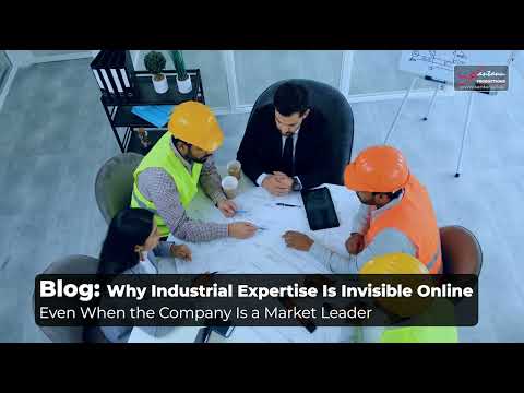 Why Industrial Expertise Is Invisible Online (Even When the Company Is a Market Leader)