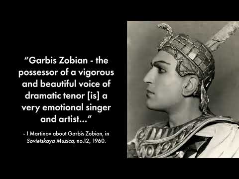GARBIS ZOBIAN in Giuseppe Verdi's Aida The Nile Scene: Duet Radames - Aida and Finale (act 3)
