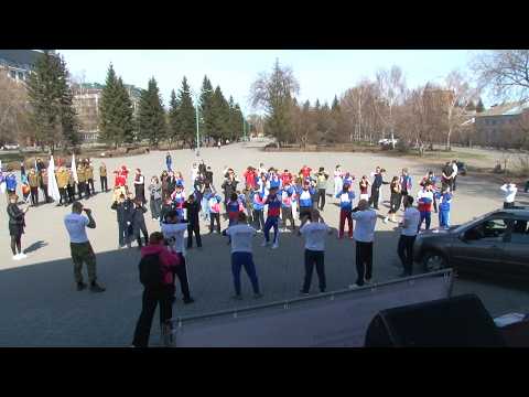 Бийск присоединился ко всероссийскому марафону «Сила России» (24.04.26г., Бийское телевидение)