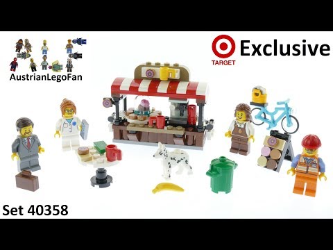 Vidéo LEGO Objets divers 40358 : Bean There, Donut That