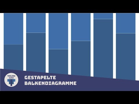 Gestapelte Säulendiagramme in Tableau