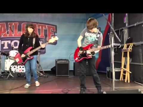 Tyler and the School of Rock performing 