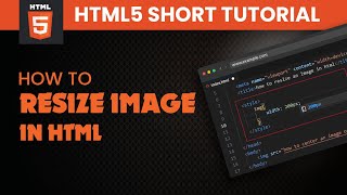How to Resize an Image in HTML 2024 | Quick Tutorial