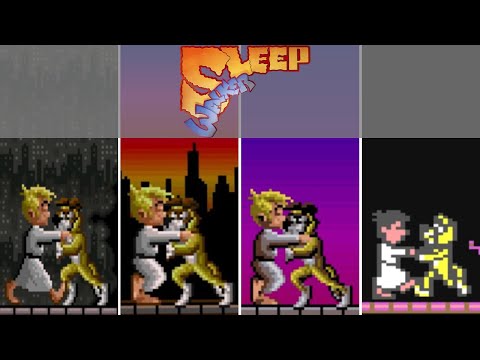 Sleepwalker -Versions Comparison- #101 #retrogaming #amiga #cd32 #atariste #msdos #c64 #snes