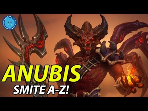 SMITE A-Z! Anubis Gameplay, Build and Guide!