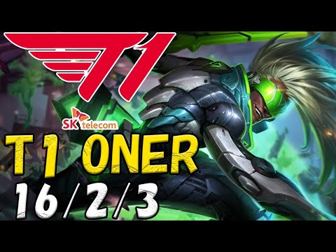 T1 Oner エコー(Ekko) VS カ＝ジックス(Kha'Zix) JG patch 12.20 NA RANK