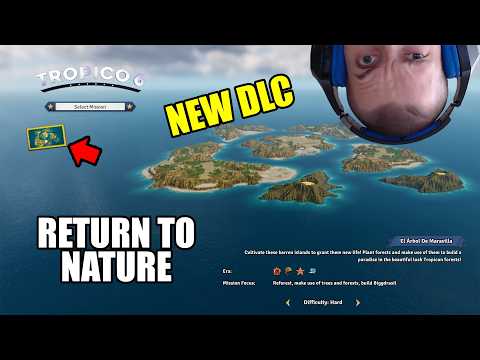 Tropico 6: Return to Nature DLC full playthrough gameplay part 1 of 4