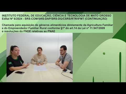 Edital Nº 6/2024 - CHAMADA PÚBLICA- ABERTURA DOS ARQUIVOS/ENVELOPES (CONTINUAÇÃO)