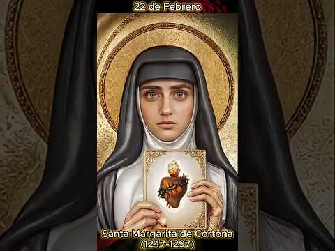 Santa Margarita de Cortona  - 22 de Febrero - #santodeldía #santoral #religion #parati  #fe #santos