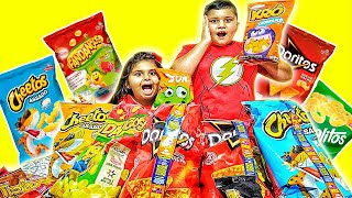 Experimentando Salgadinhos [TODOS] Na Mesma Hora - Qual Melhor?