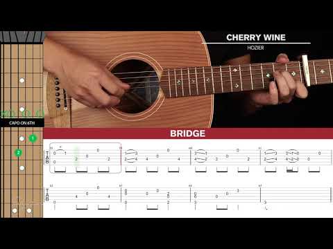 Cherry Wine Guitar Cover Hozier 🎸|Tabs + Chords|
