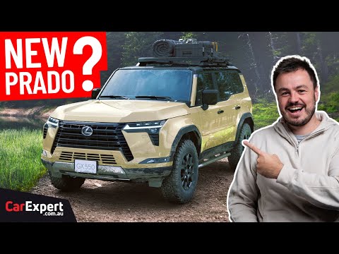 All-new Toyota LandCruiser Prado first look. 2024 Lexus GX revealed!