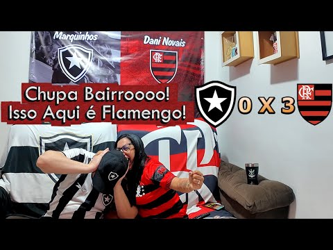 React do Show do Flamengo no Tapetinho Mengão faz 3x0 num Botafogo perdido em campo e no Brasileirão