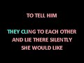 Silent Partners (George Jones) KARAOKE LYRICS