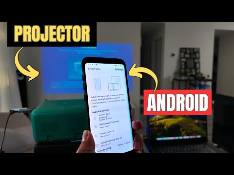How to connect a projector to Android Phone