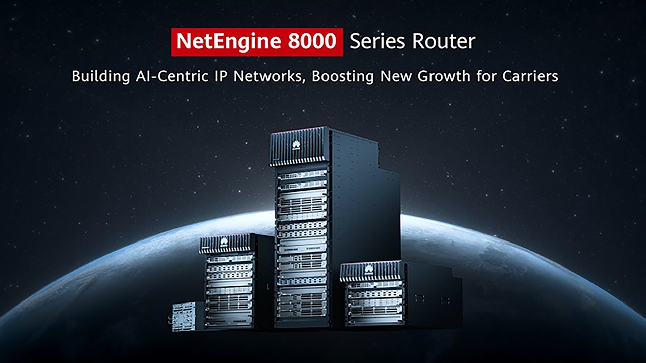 Huawei Launches NG WAN Powered by NetEngine 8000 Series Router at MWC