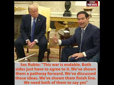 Trump on Nobel Prize: 'Maybe for the Abraham Accords'; 'Not Happy' About Overnight Missiles; Rubio: 'This War Is Endable'