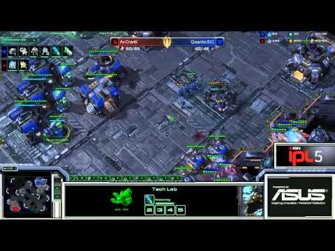 SC2 CranK vs StC PvT Game 1 IPL 5 Winners Round 4 Starcraft 2 Tournaments