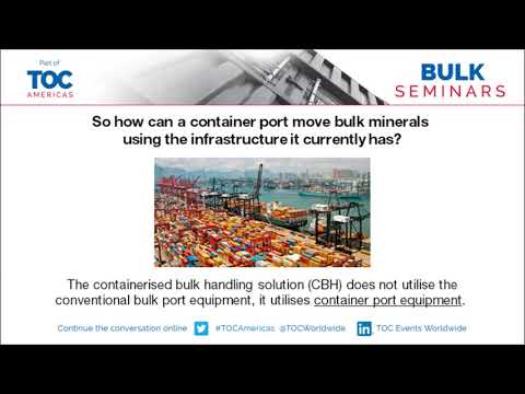 The Challenges in Converting Container Ports into Bulk Ports