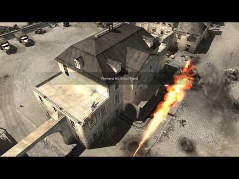 Company of Heroes - American Campaign - Mission 6 - Cherbourg Playthrough