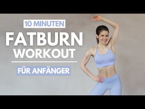 10 MIN Fat Burning Beginner Workout / No Jumping, No Equipment Workout | Tina Halder
