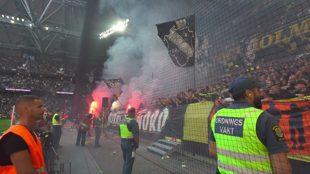 "Här är vi från Norra Stå" (AIK - Djurgården 0-0)