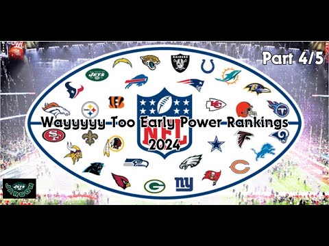 Wayyyyy Too Early Power Rankings (4/5) | Jets Jargon