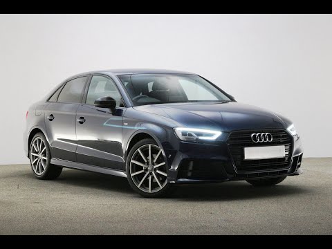 KS18DCV AUDI A3 TDI S LINE BLACK EDITION BLUE 2018