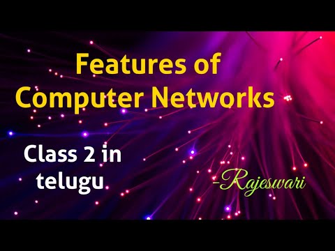 Computer networks introduction and Applications CN class 1 in telugu Rajeswari