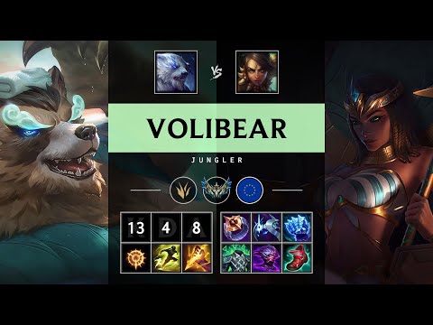 Volibear Jungle vs Nidalee - EUW Challenger Patch 25.19