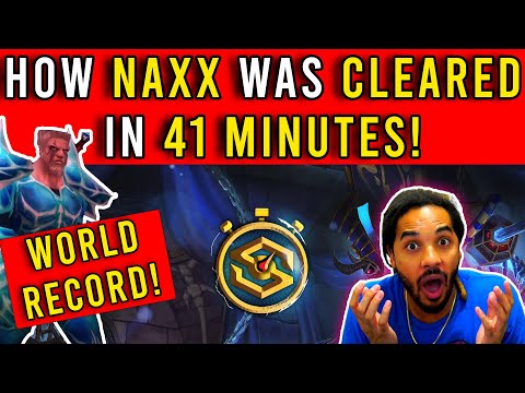 How NOTA Broke the Naxx Speedrun World Record with CRAZY NEW Strats!