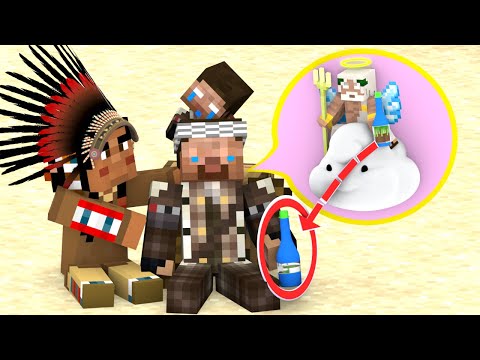 Herobrine's Life And Baby Herobrine's Life In The Tribe - Funny Story - Minecraft Animation