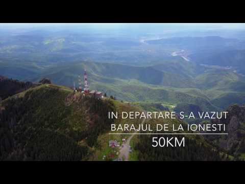 Cabana Cozia - filmare cu drona