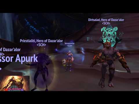 Yeloexorcist Vs. Mythic Lady Ashvane Prot Paladin tank PoV