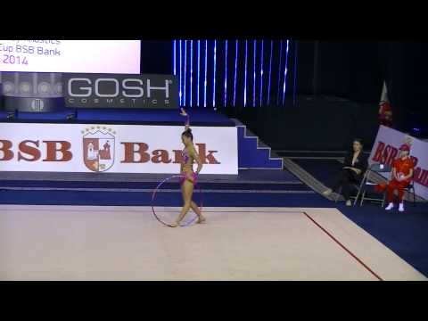 Garcia Natalia (ESP)  hoop Qual Cup of World 2014 Minsk