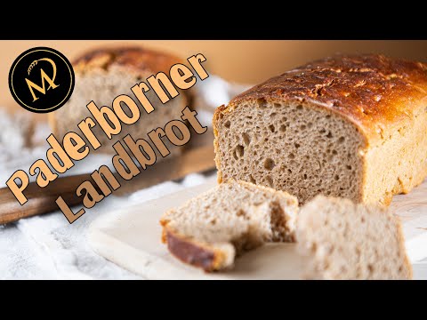 Aromatic Paderborn country bread - traditional rye mixed bread recipe